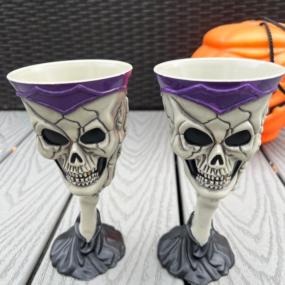 Vintage Halloween glassware, Halloween decorations - Picture 7 of 7